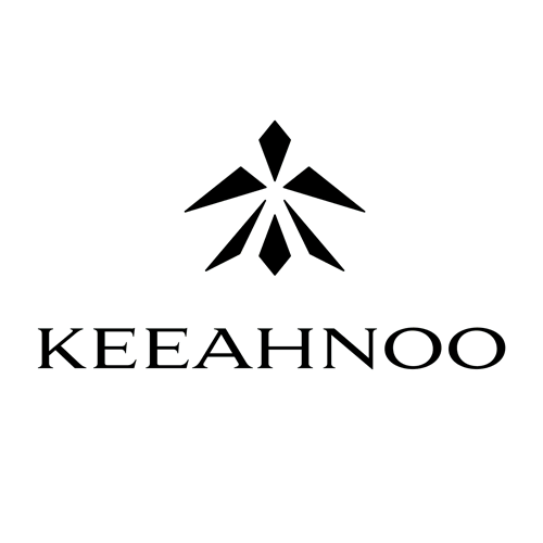 Gif animé présentant les déclinaisons couleurs du logo Keeahnoo – branding hôtel de luxe