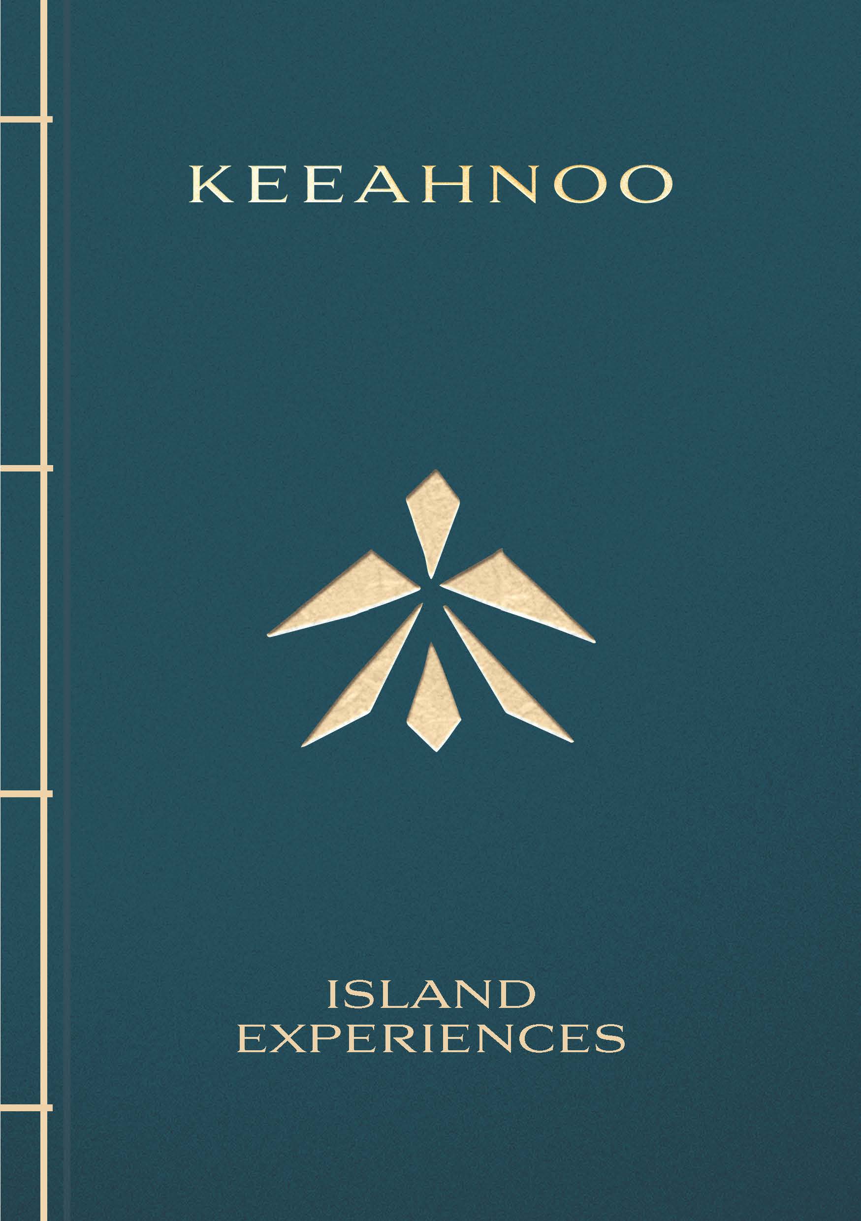 Couverture de la brochure hôtel de luxe Keeahnoo - Studio Yblou